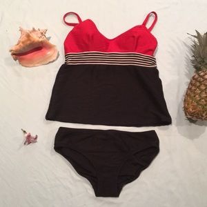 Lands End 2 piece bathing suit (tankini)